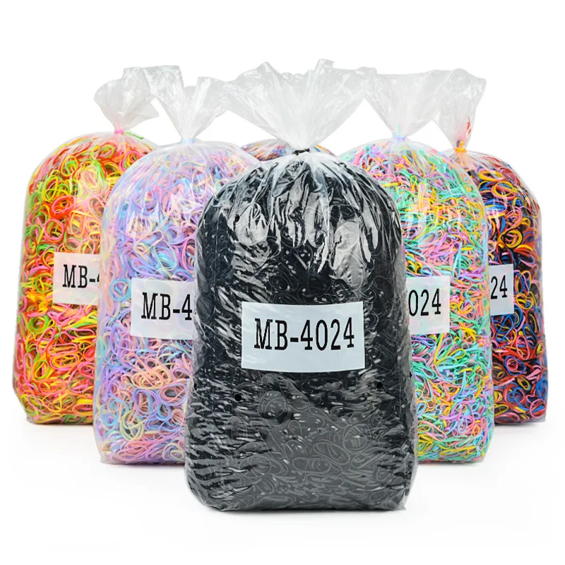 

1KG Small commodity children's headwear disposable rubber band thickened baby hair ring girl hair accessory headband direct