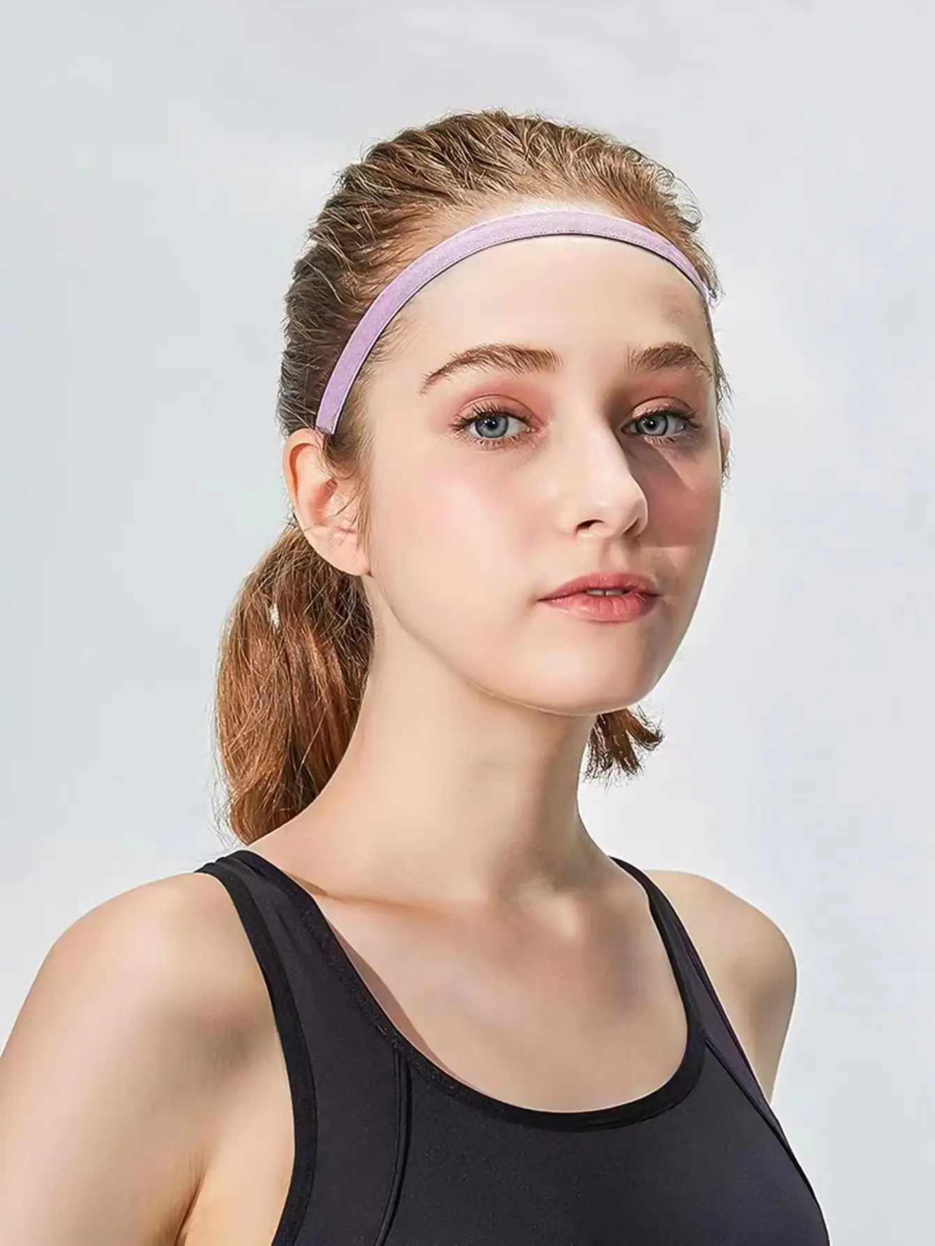 3/6 قطعة عصابات اليوغا الرياضية فتل العرق الشعر الأطواق مرونة عالية سليم تجريب عدم الانزلاق العصابات الشعر #5