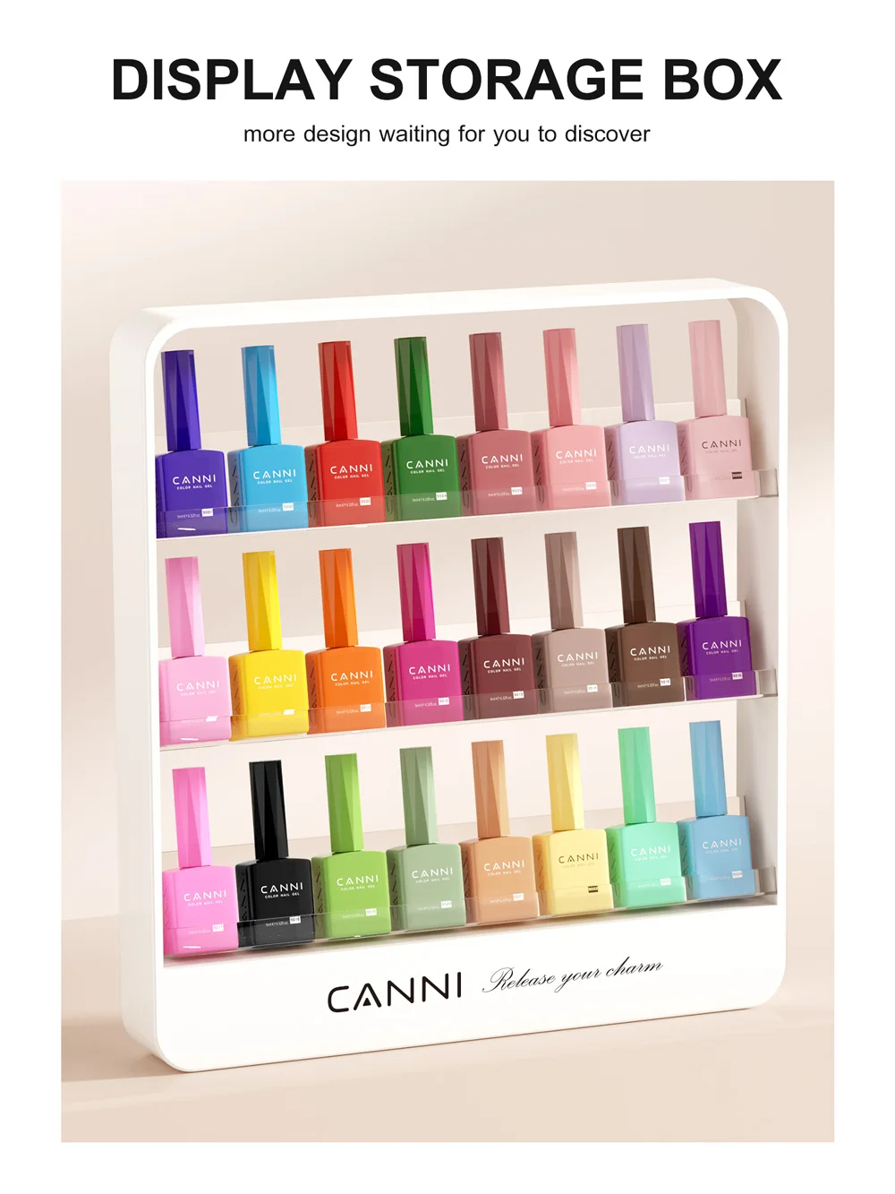 Venalisa CANNI HEMA FREE Nagel-Gel-Nagellack, 9 ml, Soak Off UV-LED-Gel-Lack, vollständige Abdeckung, super Textur, wunderschöne Nagelmaniküre – Detail 26
