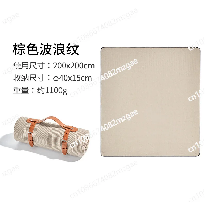 PEVA moisture-proof mat picnic waterproof cloth camping mat  blanket outdoor  mat single-sided velvet
