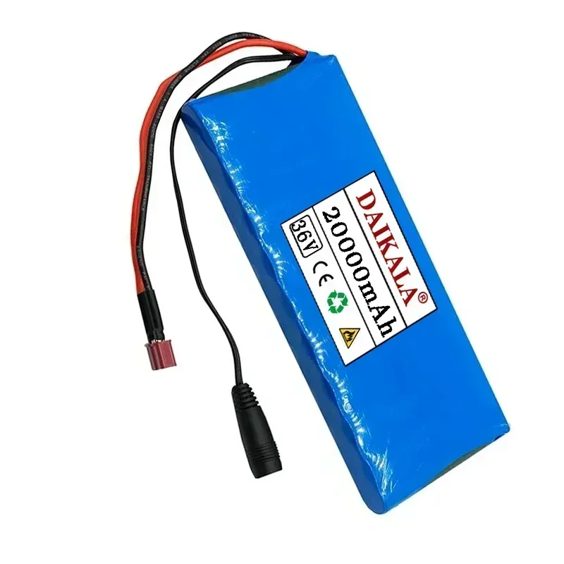 10s1p 36V 20000mAh akumulator litowo-jonowy 18650 o dużej pojemności, do elektrycznego skutera rowerowego 36V z 20A BMS