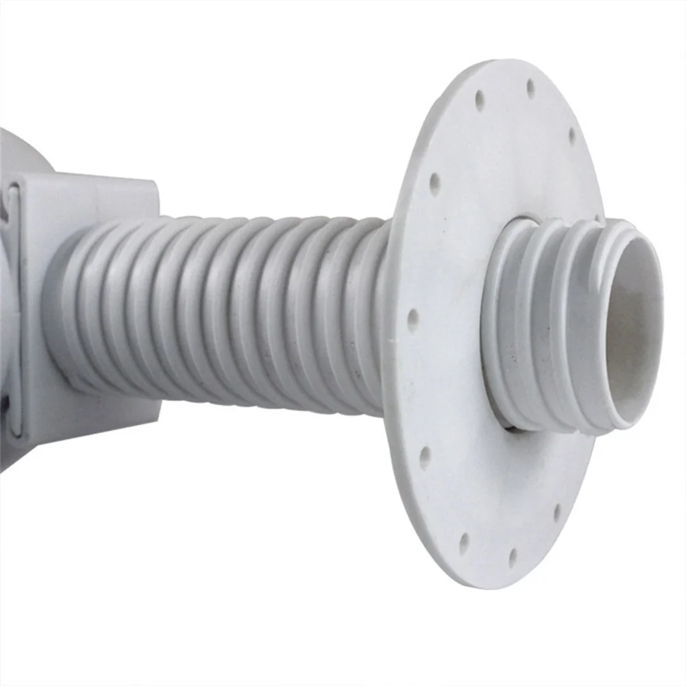 For Toilet For Bathroom Sink PP Elbow Connector Toilet Drain Pipe Bathroom Installation White Toilet Drain Pipe