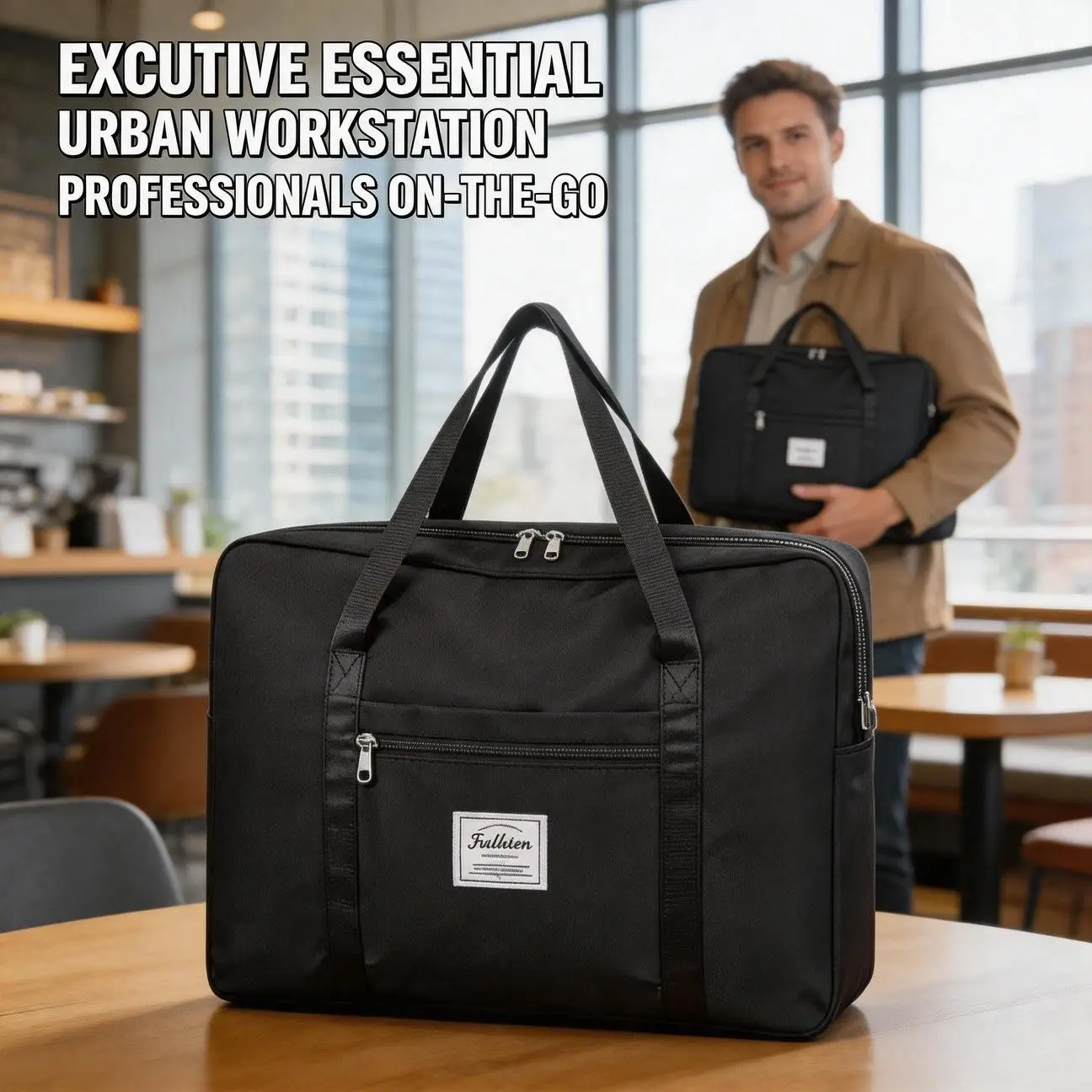 Premium Foldable Tote Bag Multifunctional Storage Bag for Shopping