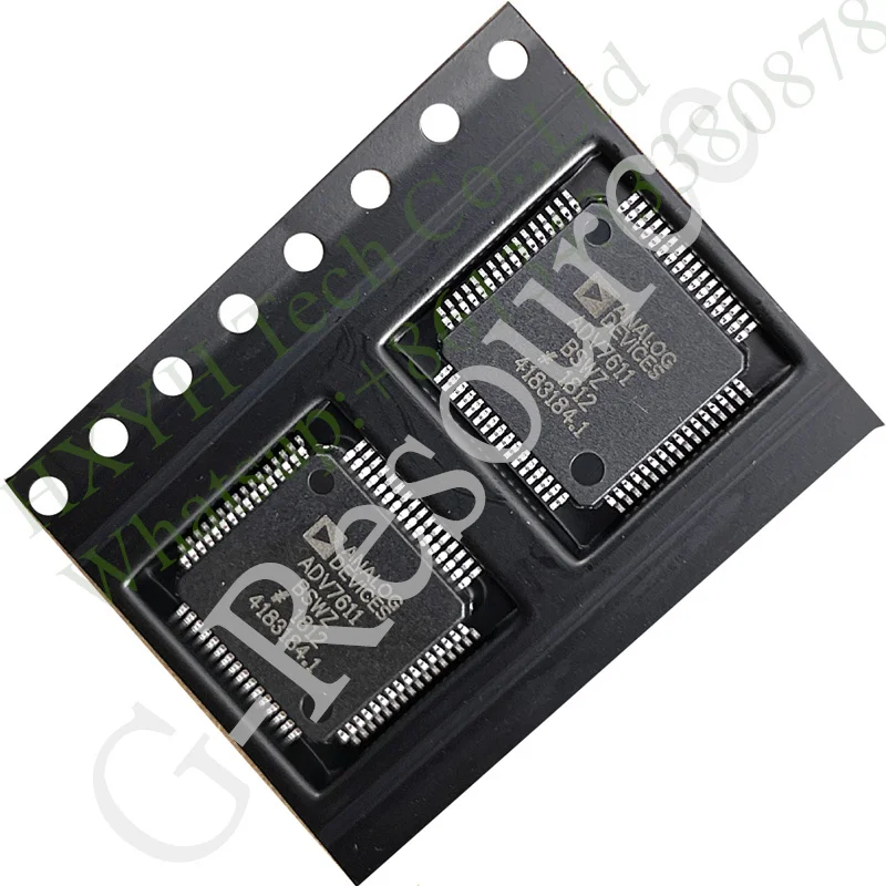 New original (2pcs/Bag) ADV7611BSWZ ADV7611 LQFP-64 Video interface chip