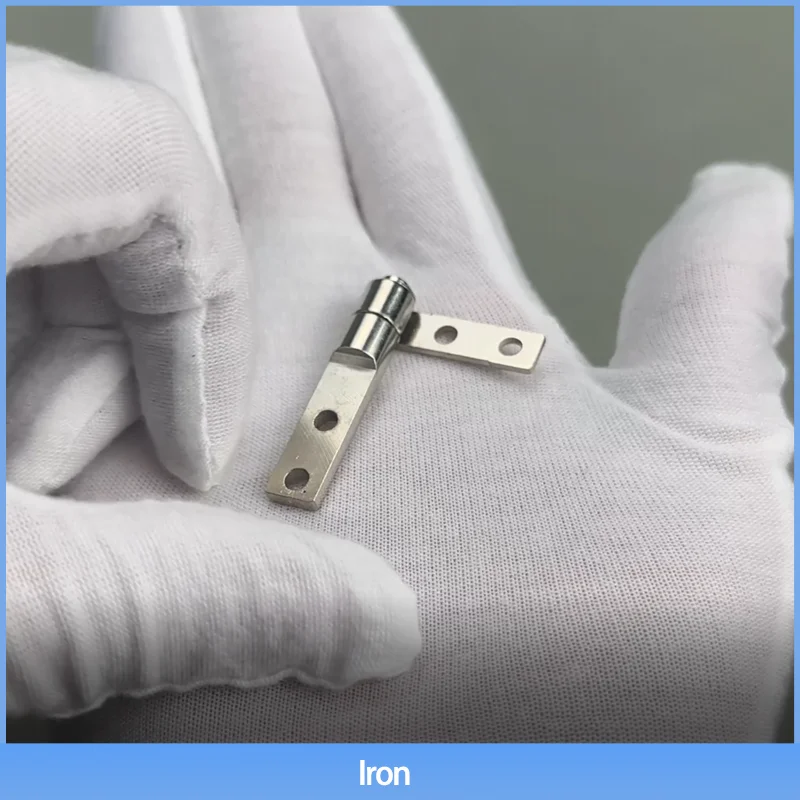 （4-Piece Set）Equipment Instrument Display With Positioning Iron Hinge - L-Type Torque Hinge Damping Shaft