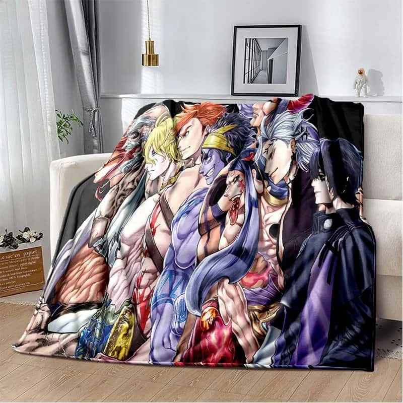2026 Anime Blanket Sofa Winter Record Of Ragnarok Ⅱ Warm Bed Fleece Custom Nap Home Fluffy Soft Blankets King Size Microfiber Be