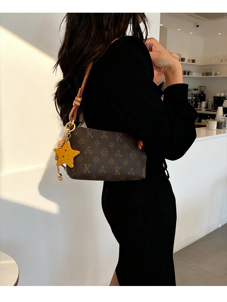 

Light Luxury Design Ladies Purses Famous Designer Elegant Handbag For Women Fashion Print Single Shoulder Bag for Daily Use