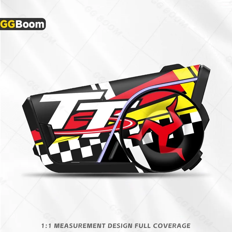 Used For SENA 60s sena 60S Motorcycle Bluetooth Headset Stickers Protect Earphone Box Creative Multiple Styles Decal Waterproof