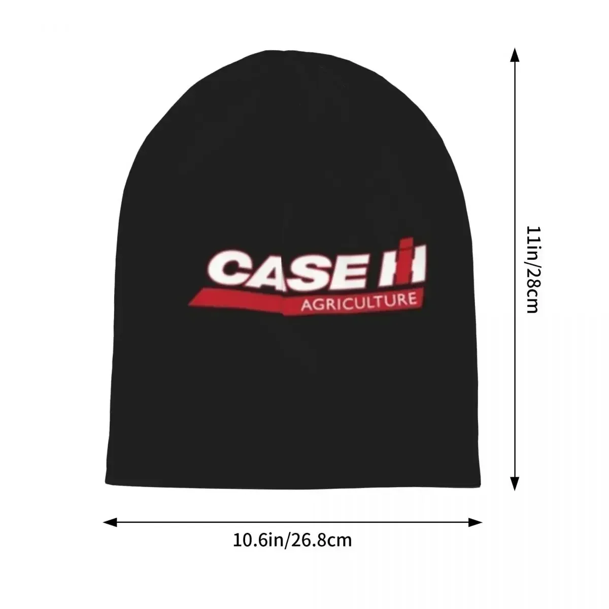 Tractor-case Logo (2) Warm Knitted Cap Fashion Bonnet Hat Autumn Winter Outdoor Beanies Hats for Men Women Adult