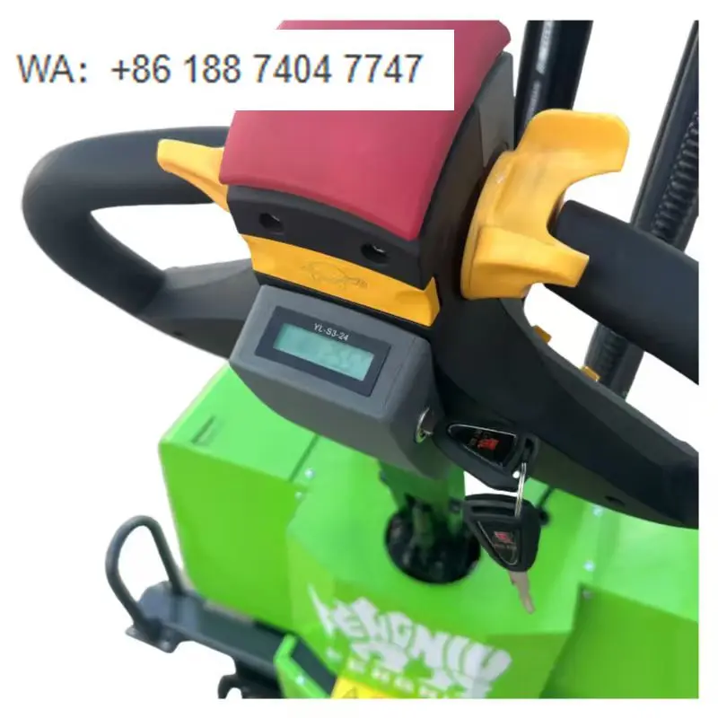 1 ton 1.5 ton 3-way pallet with fork bracket electric forklift, suitable for narrow channel work frame
