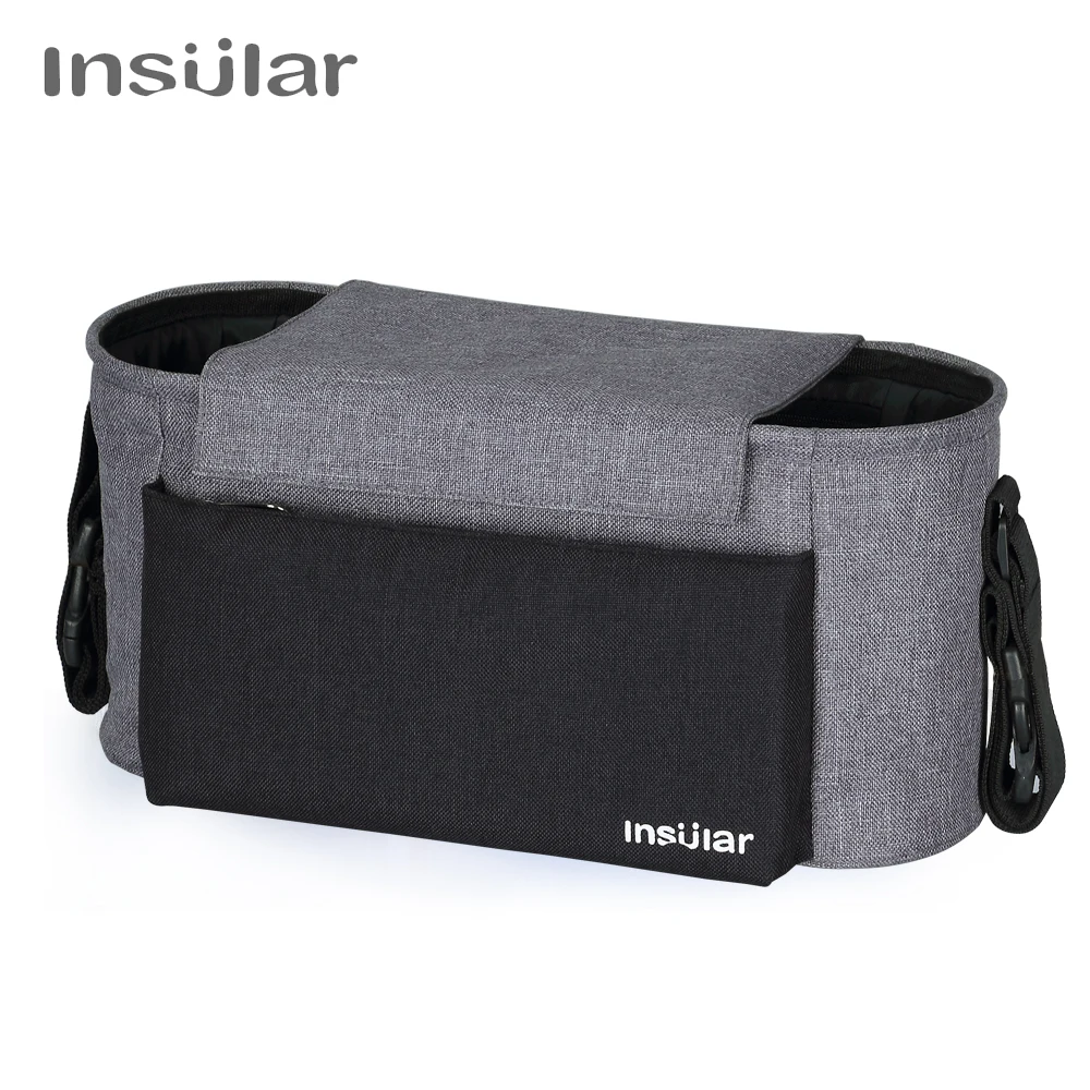 Insular Brand Baby Diaper Bag Multi-functional Mommy Nappy Stroller Bag Fashion Baby Hanging Storage Organizer Bag For Baby Care