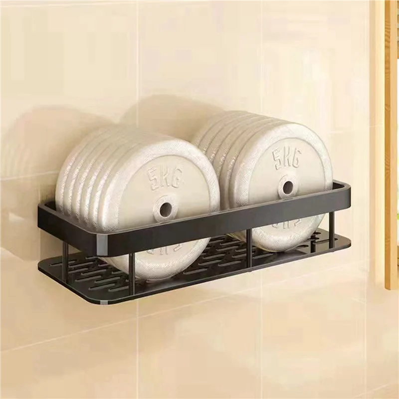 

ABWR-4Pcs Bathroom Shelves No-Drill Wall Mount Corner Shelf Shower Storage Rack Holder Toilet Makeup Organizer For Shampoo