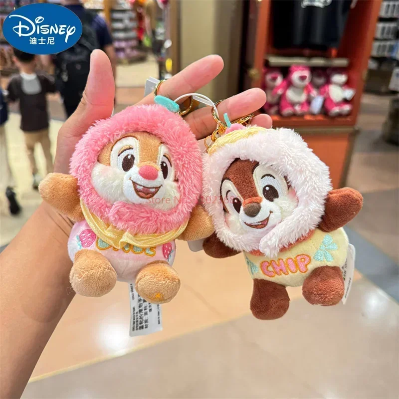 

Kawaii подлинный брелок для ключей Disney летняя Мягкая Плюшевая Кукла серия Микки Минни Дональд Дак Дейзи Chitty мультяшная периферическая игрушка подарок