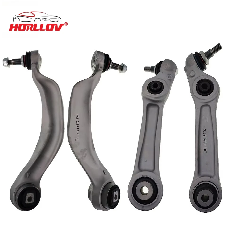 

4PCS Lower Left Right Control Arm for BMW 5 F10 6 F12 F13 7 F01 F02 F03 F04 31126775959 31126775960 31126798107 31126798108