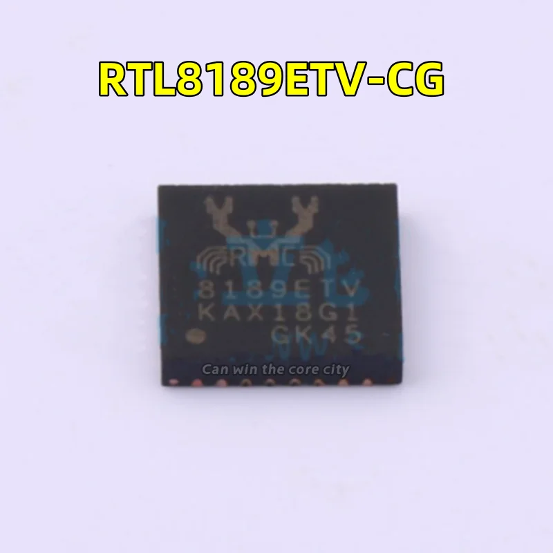 1-100 PCS/LOT New RTL8189ETV-CG screen 8189ETV package: TQFN-32 wireless transceiver chip original