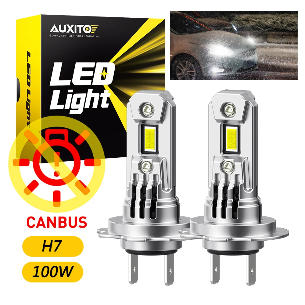 2Pcs Q16 H7 Led Can…