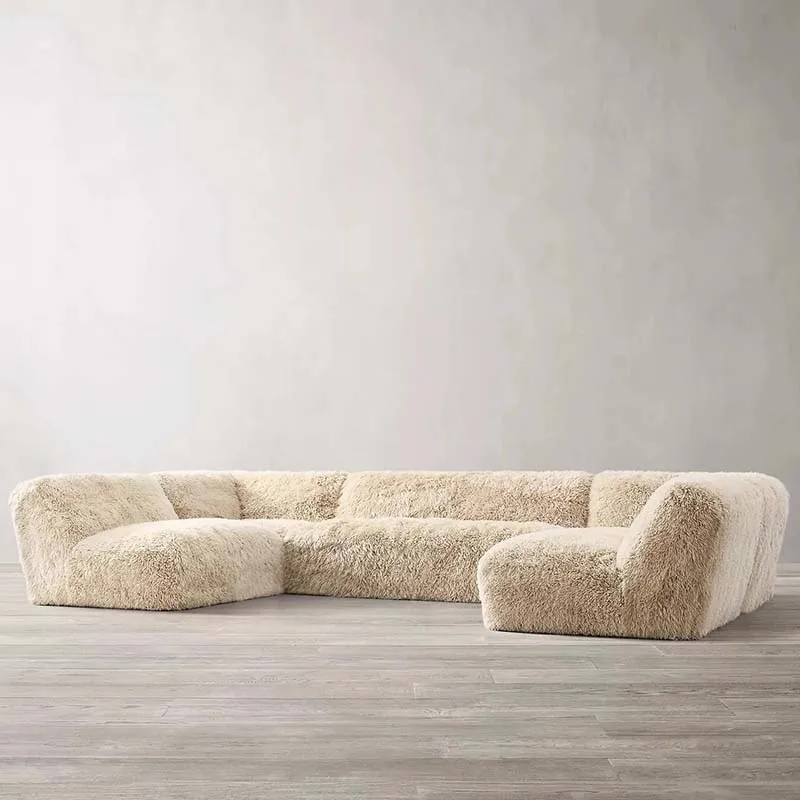 Luxury Modern Soft Sofas Combination Relax Puffs Living Room Sofa Choice Floor Wood Divani Da Soggiorno Bedroom Furniture