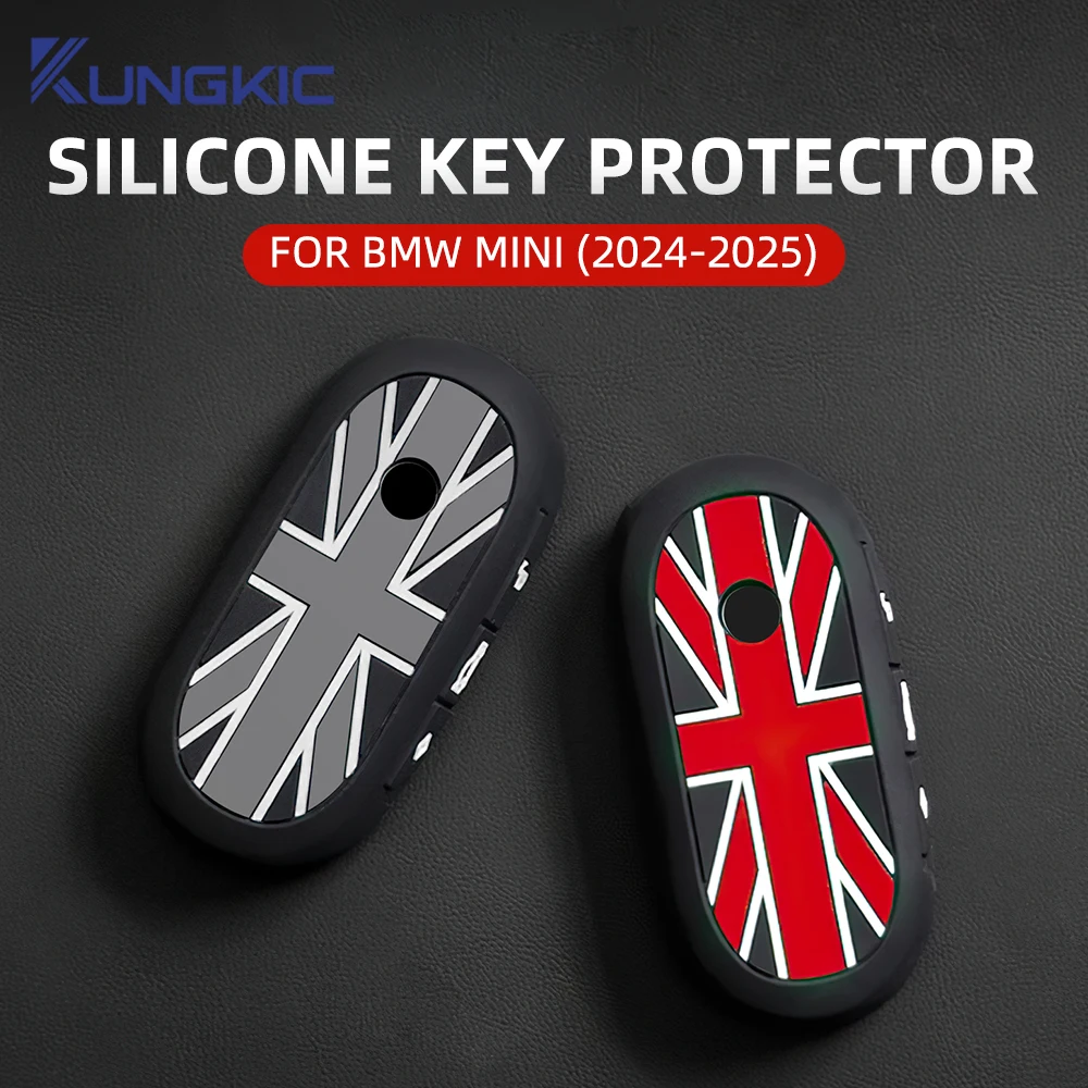 

For Mini Cooper U25 F65 F66 F67 J01 J05 Car Remote Key Case Cover Shell Countryman Silicone Key Protection Cover Car Accessories