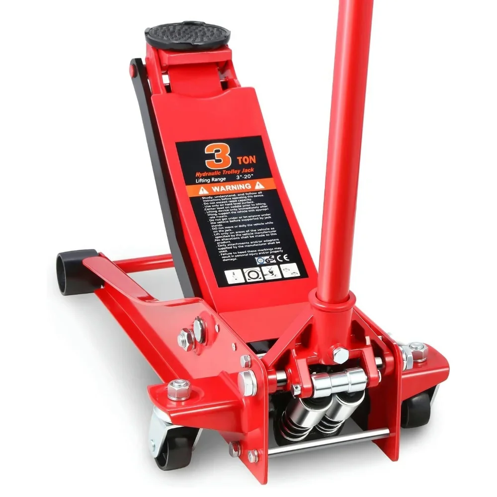 High Quality 3 Ton Car Jack Fast Lifting Hydraulic Floor Jack For Car