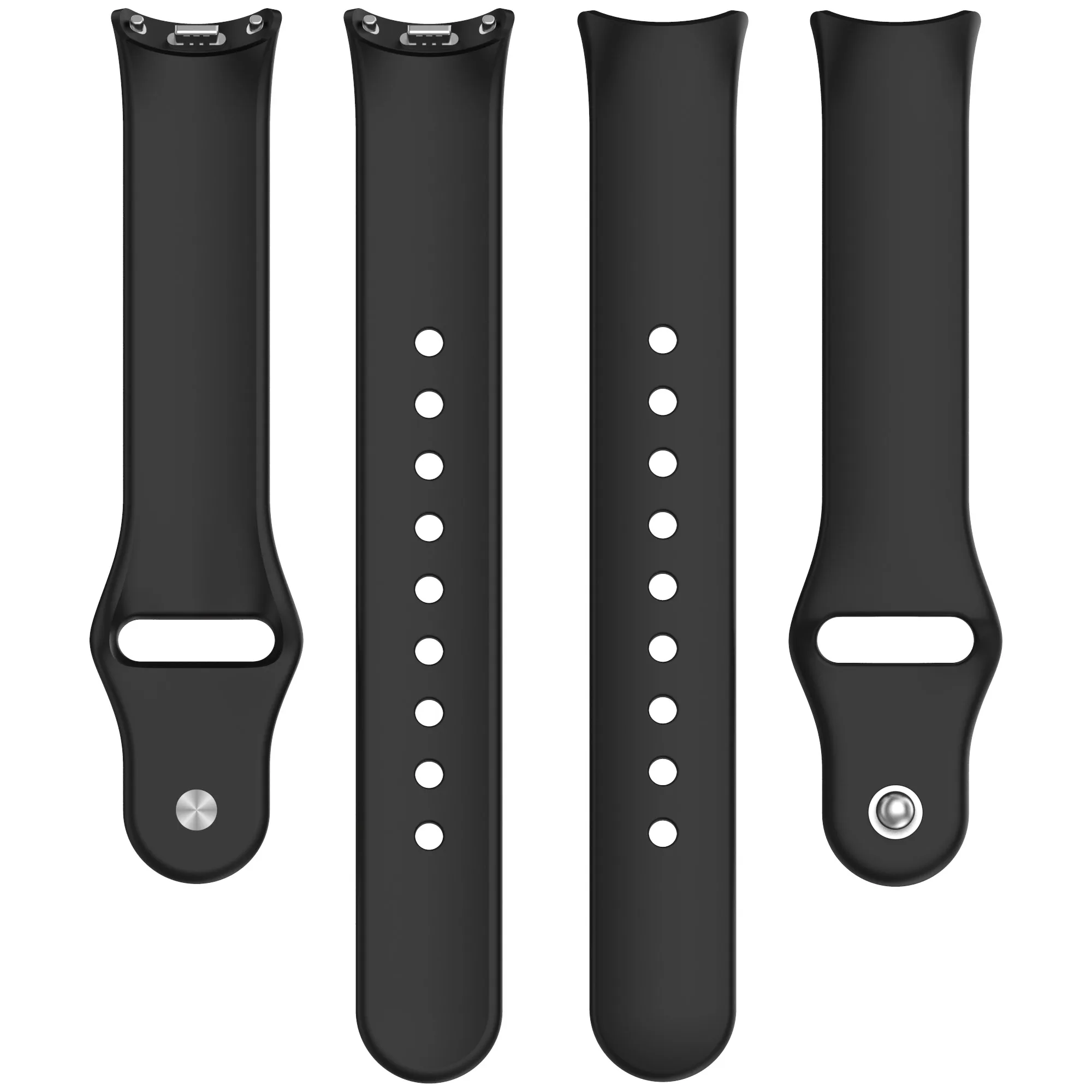 لا توجد فجوات سيليكون حزام ل Xiaomi Mi Band 10 9 8 NFC الأصلي سوار إكسسوارات Correa ل MiBand band10 Smartwatch معصمه