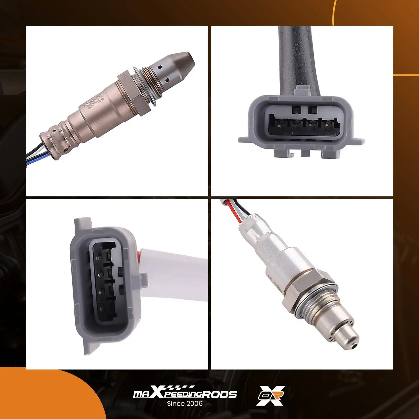 

4x Oxygen O2 Sensor for Infiniti QX60 2015-16-2019 234-9148 234-4985 234-4986