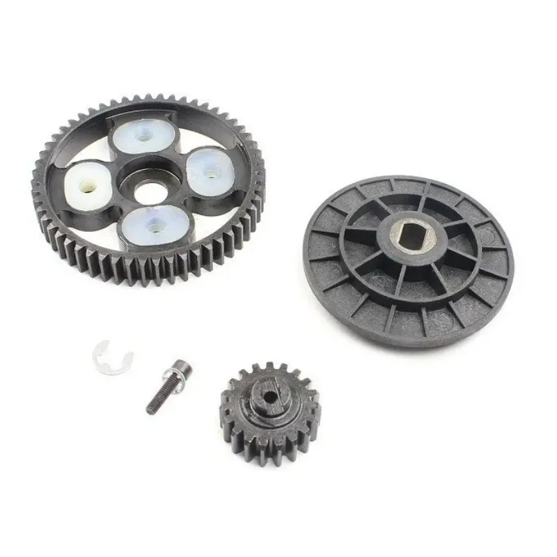 Kit ingranaggi in metallo ad alta velocità 58T/16T 55T/19T Set pignone cilindrico adatto per HPI Baja 5B 5T 5SC SS