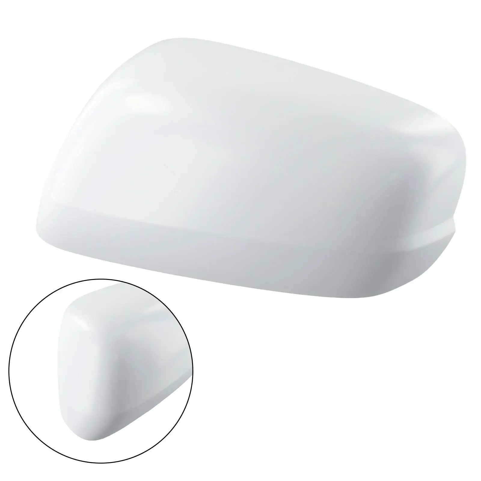 Rearview Mirror Cover Unique White 1pcs Trim Accessory Firmly Hot Sale Housing Left Plastic Popular Replacement