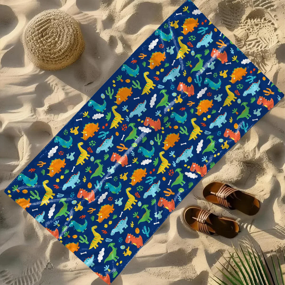 

1pc Lion Print Beach Towel-Oversized, Absorbent Microfiber, Quick Dry, Ideal for Travel, Swimming, Surfing Bath Towel