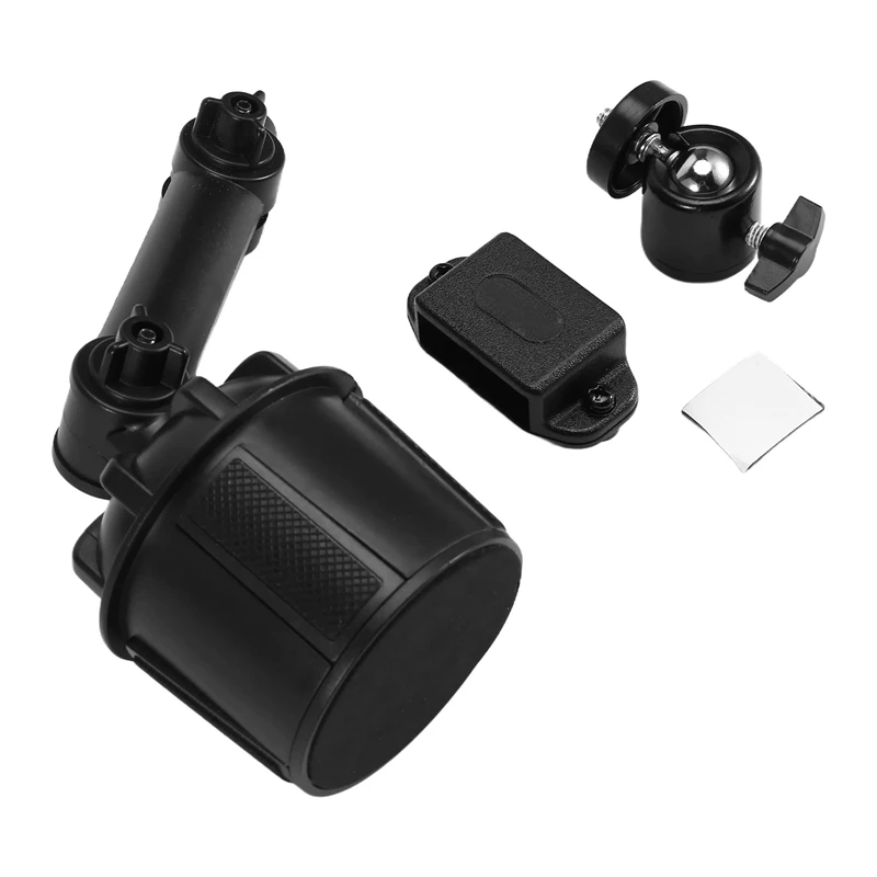 ปรับรถ Walkie Talkie สําหรับ UV5R Yaesu Auto Cup Mount Bracket ขาตั้งวิทยุอุปกรณ์เสริม