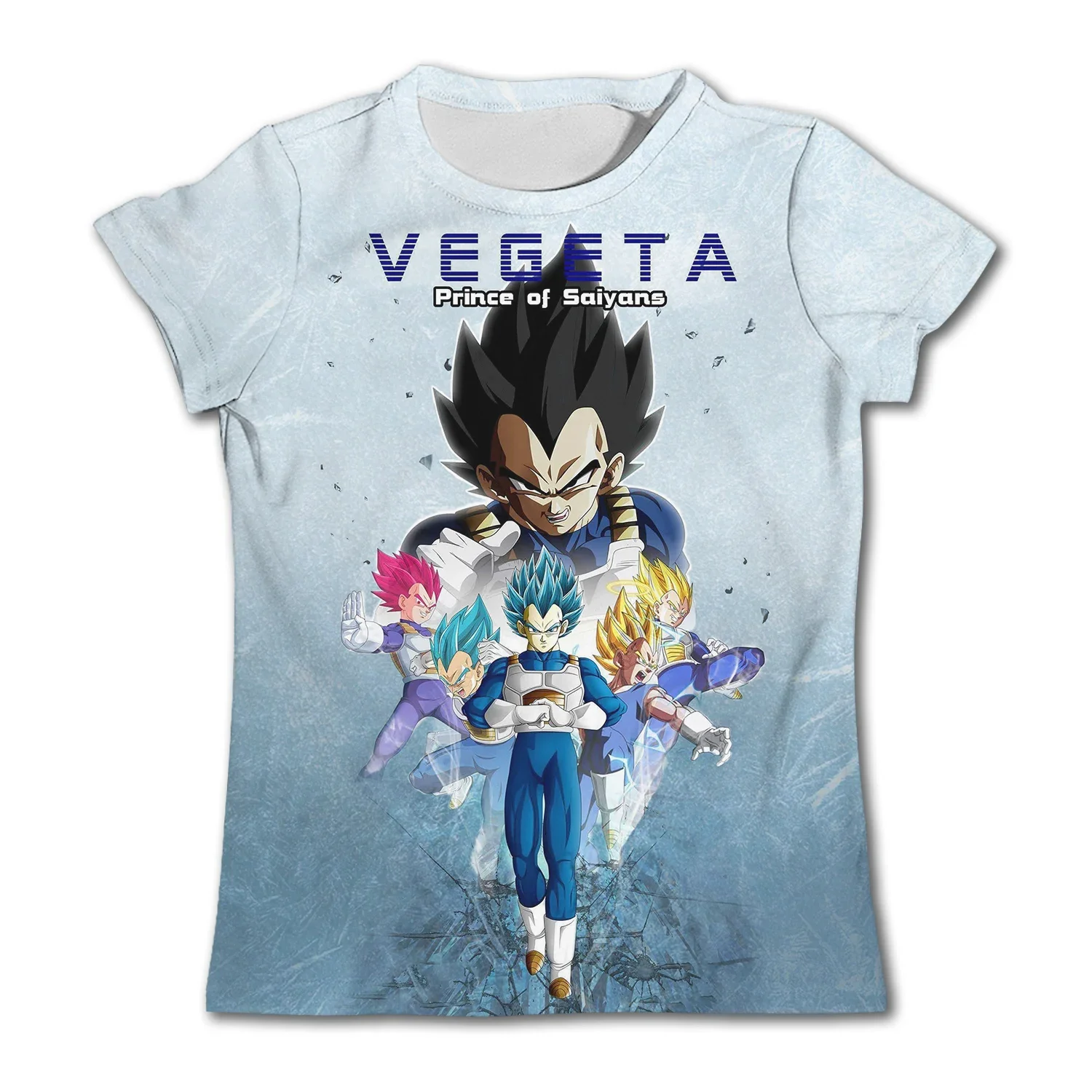 Kids Dragon Ball T Shirt Boy Tops Tee Anime Figures Son Goku Vegeta T-shirt Boys T-shirts Men Women Clothes Summer Short Sleeve