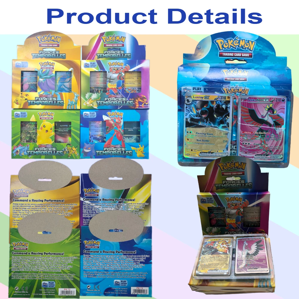 新登場！ポケモンバトルゲームカードおもちゃ「ロストオリジン」ポケモンボックス ピカチュウゲーム アニメバンクカード 子供向けギフト 56枚入り/箱