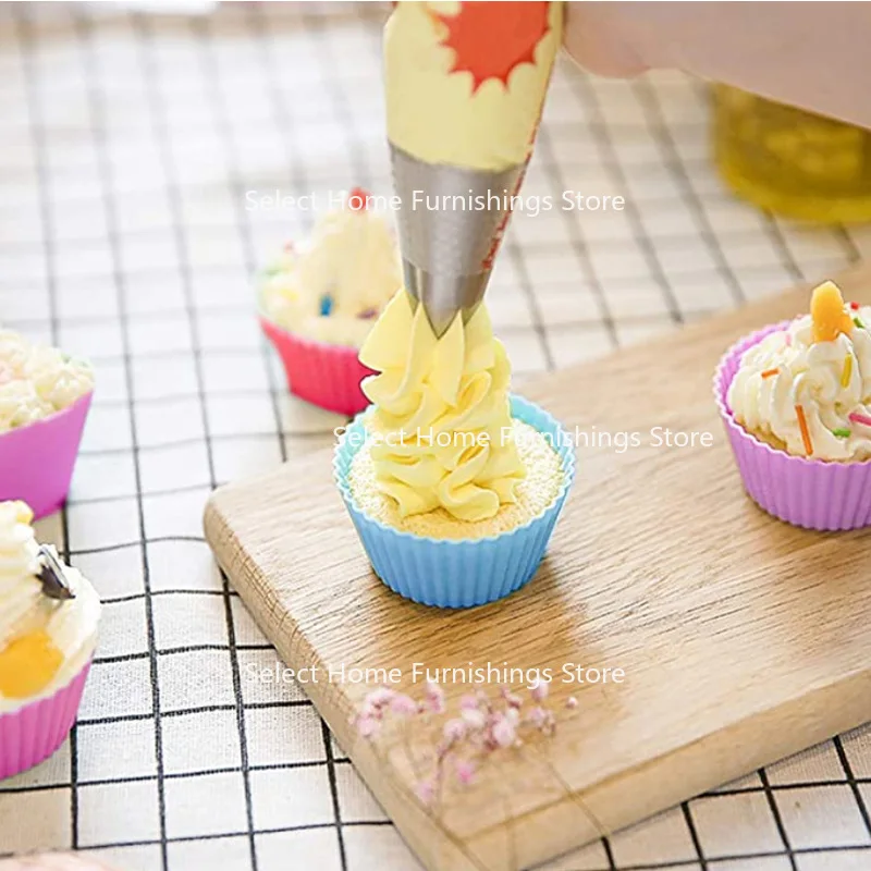 Suitable for 7cm Pancake Cups, Silicone Cake Molds DG18045
