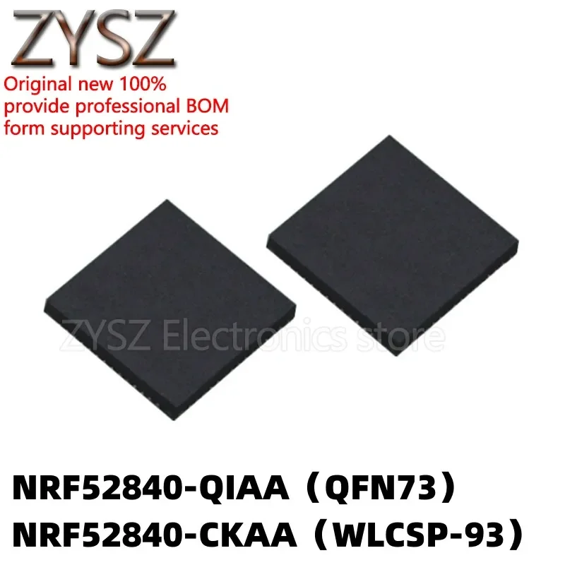 5PCS NRF52840QIAA NRF52840CKAA -R N52840 QFN73 WLCSP-93