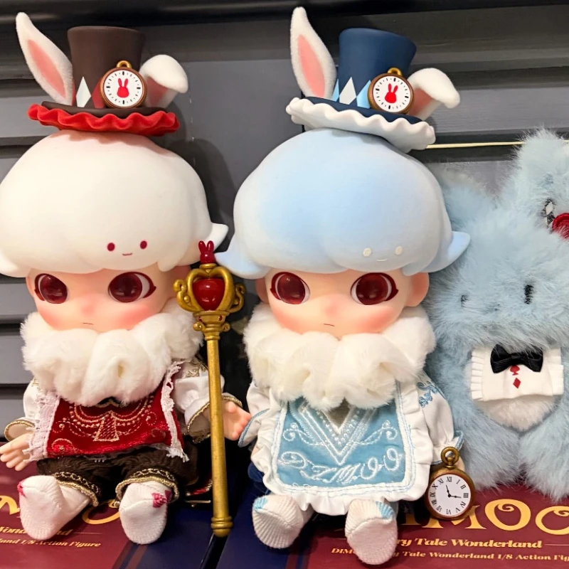 

POP MART DIMOO Fairy Tale Wonderland 1/8 Scale Action Figure Blind Box Toy Collectible Ornament for Home Mystery Box Gift