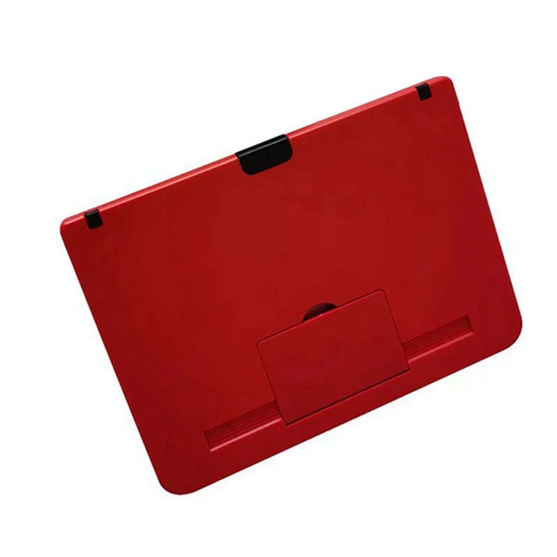FULL-4X Mobile Phone Screen Magnifier 12 Inch 3D HD Video Amplifier Stand Bracket With Movie Game Red Folding Desk Holder