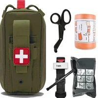 Kit de primeros auxilios Molle, Kit de supervivencia, bolsa, soporte para enfermería, equipo doméstico, herramientas de Camping, Kit de senderismo de emergencia