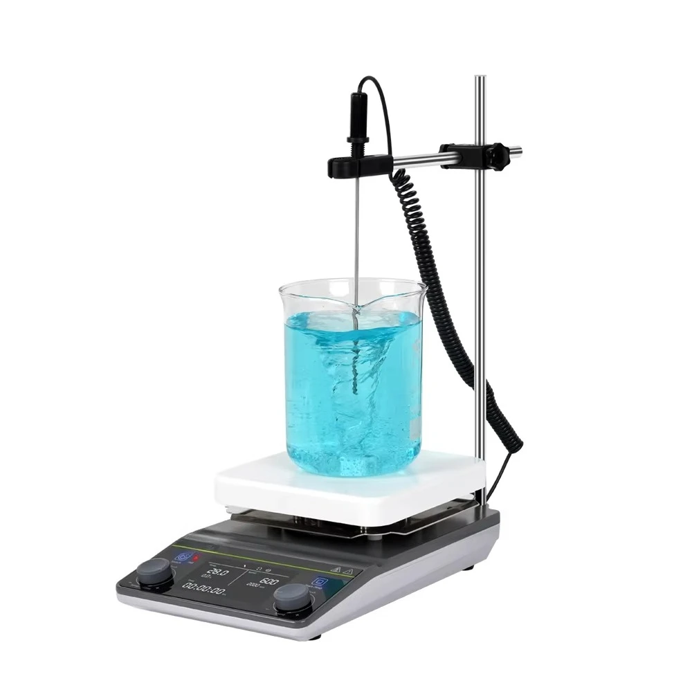 Lab Stirrer Multi-segment Program Control Temperature Controller Hot Plate Laboratory Magnetic Stirrer