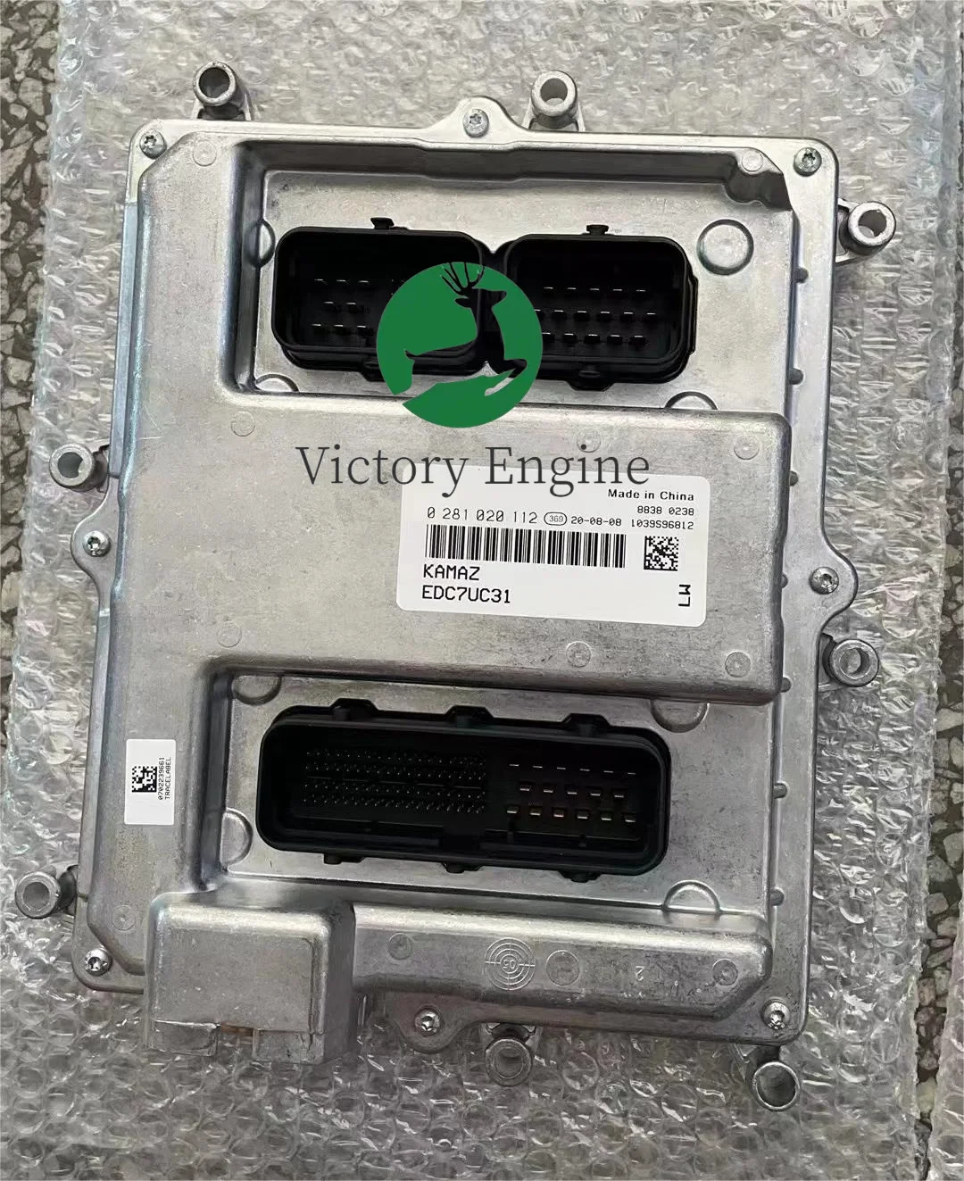 Электронный блок управления двигателем ECU 0281020112   EDC7UC31 для КАМАЗ Маз, ГАЗ, ПАЗ, ЗИЛ Д-245 ЕВРО-3/Д-245.35 ЕВРО-4 245- 3763010 -07