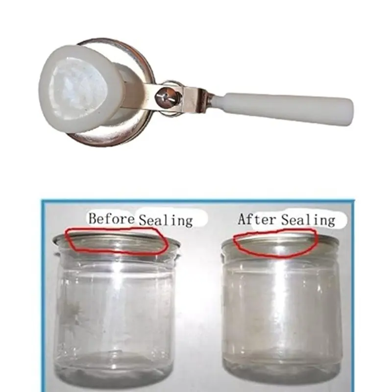 A38T-Aluminum Cans Sealer Aluminum Bottle Sealing Machine Manual Can Sealer For Home And Commercial Use 57MM