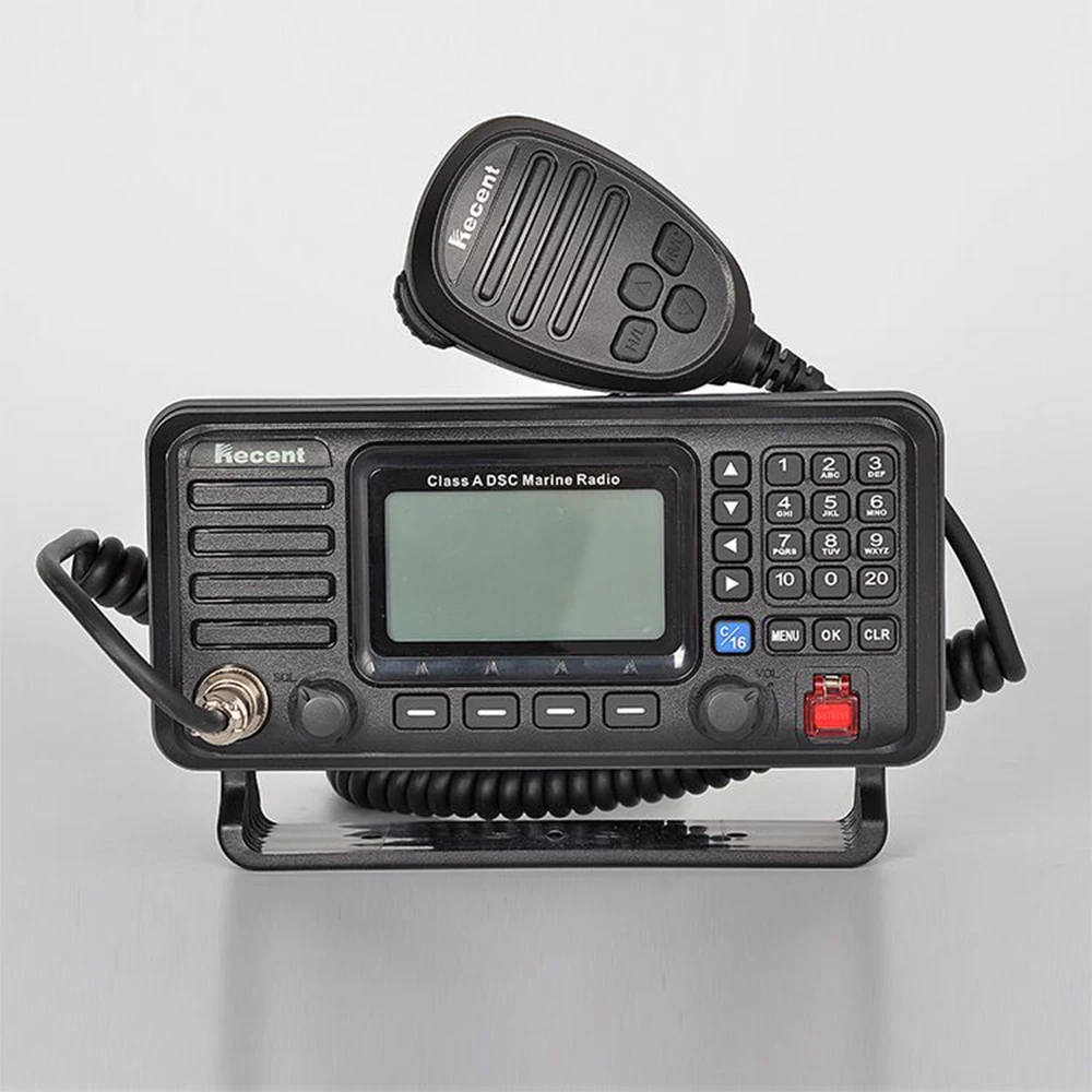 Recnet RS-510MG Two Way Class A VHF Marine Transceiver IPX7 Waterproof Mobile Radio support GPS , BD , SBAS Fixed boat platform