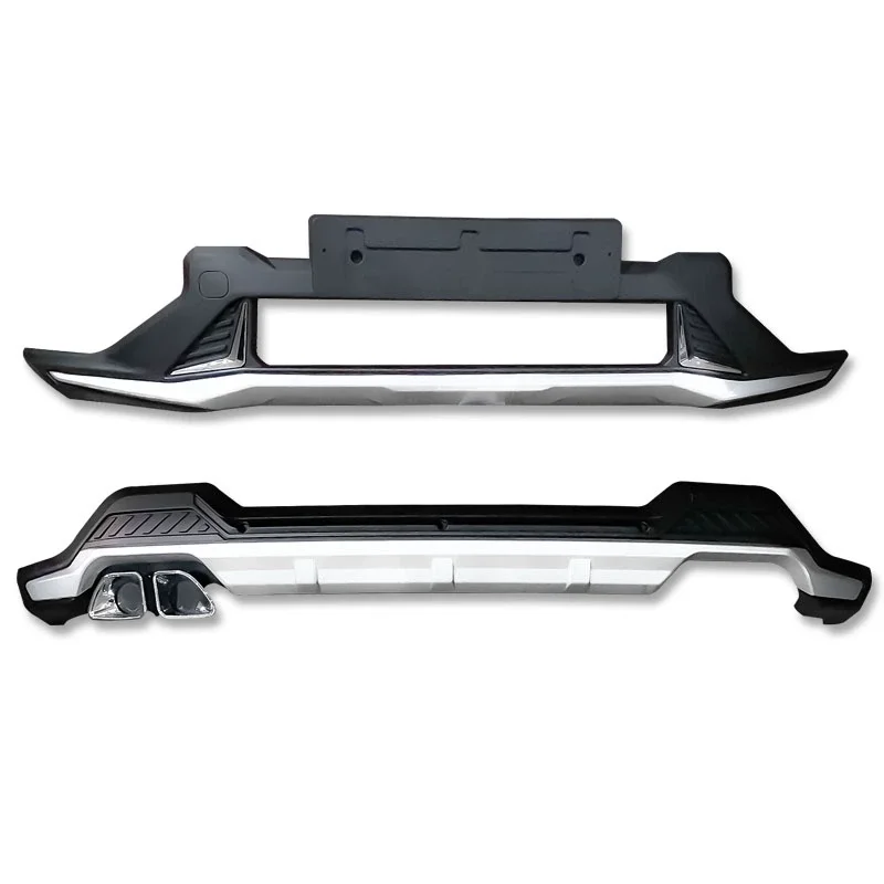 

For Hyundai Palisade 2019-2022 Front and Rear Bumpers with Protective Step Bars Protective Car Bumper Accessory