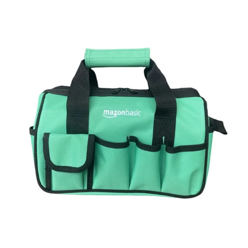 12 Inches Multifunctional Tool Bag Oxford Cloth Professional Toolkit Electrician Supplies Tools Organizer Bag Holder Portable