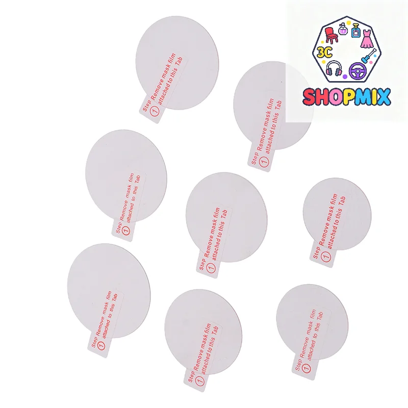 1pc Tempered Glass Screen Protector for 28/30/34/35/36/37/38/40mm Round Watch