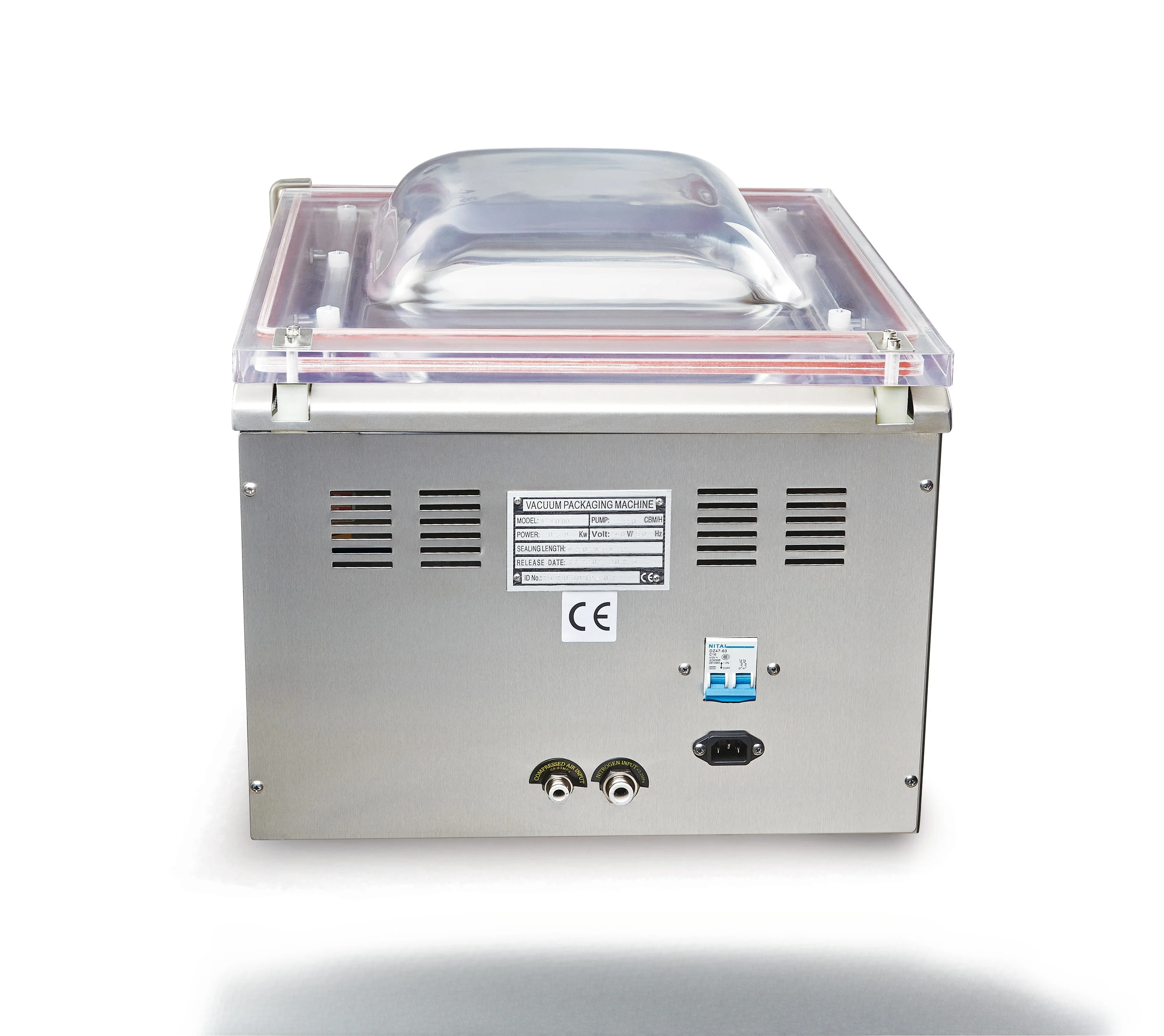 Vacuum Packaging Sealer Machine for Meat FoodDZ-400/2F Table Single Chamber