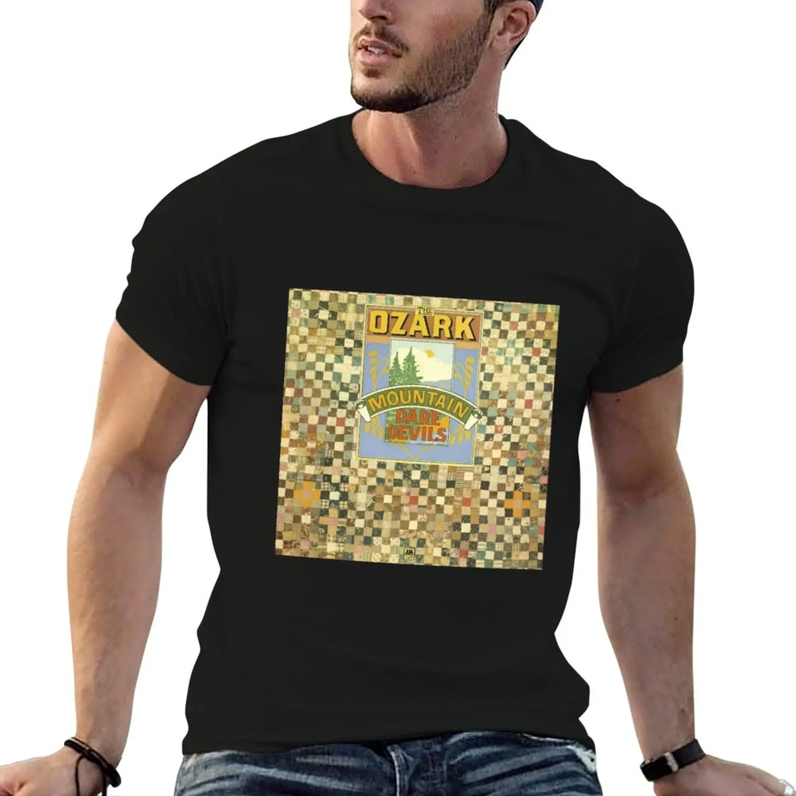 Ozark Mountain Daredevils album cover T-Shirt shirts graphic summer clothes vintage compression shirt men