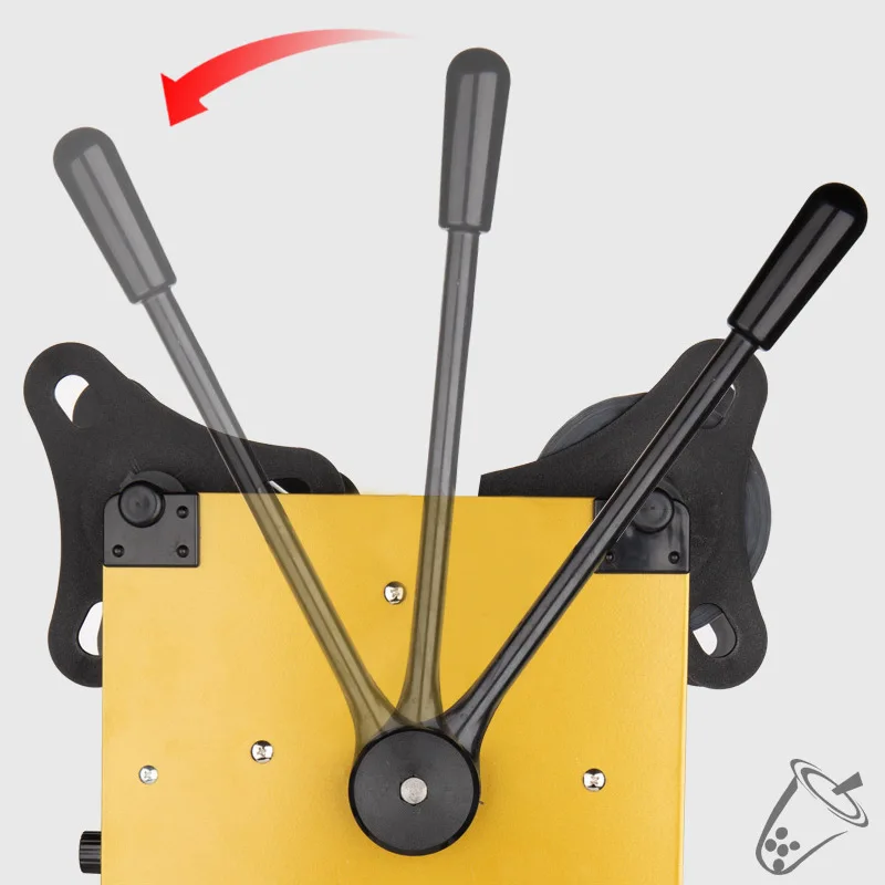 Electric Manual Cup Sealing Machine Suitable For 9/9.5cm Diameter 18cm Height Cups Sealer TT-D5-SL900