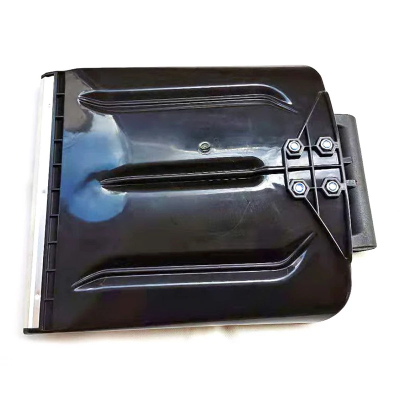 مجرفة ثلج عصرية قابلة للطي بنمط جديد، مجرفة ثلج بلاستيكية سميكة محمولة تستخدم لتجريف القمامة والأغذية والثلج