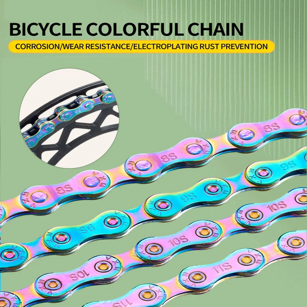 10-Speed 11-Speed 9-Speed 12-Speed 8-Speed Quick-Link Compatible Bike Cassette Set Steel Material