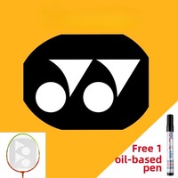 1 Pcs Badminton racket logo board custom spray paint Yonex logo board Lin Dan logo
