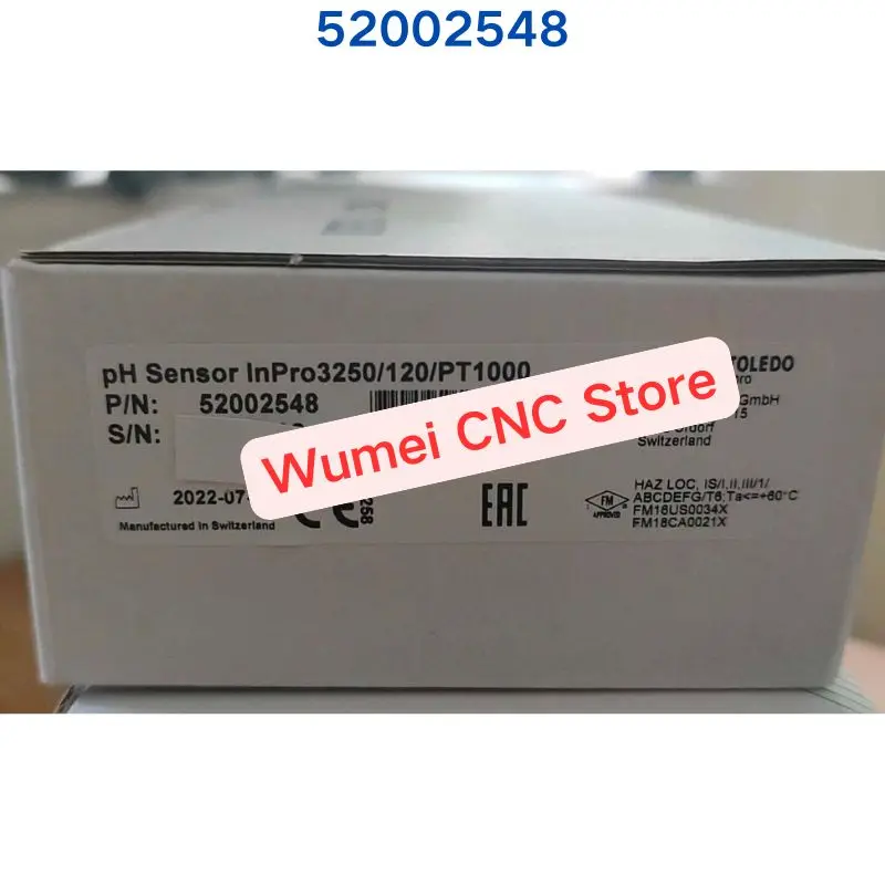 

Совершенно новый датчик pH inpro3250/120/PT1000 52002548.